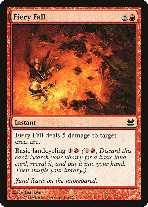 Fiery Fall [Modern Masters] | Gear Gaming Bentonville