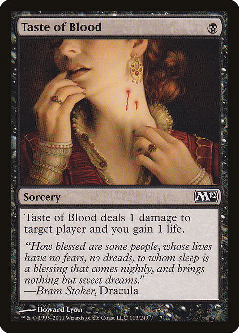 Taste of Blood [Magic 2012 (M12)] | Gear Gaming Bentonville