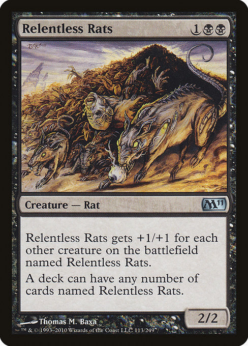 Relentless Rats [Magic 2011 (M11)] | Gear Gaming Bentonville