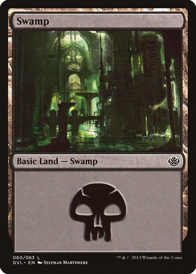 Swamp (60) (Garruk vs. Liliana) [Duel Decks Anthology] | Gear Gaming Bentonville