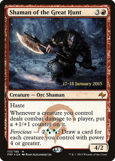 Shaman of the Great Hunt [Prerelease Cards] | Gear Gaming Bentonville