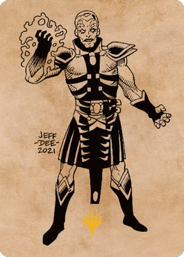 Jon Irenicus, Shattered One Art Card (67) (Gold-Stamped) [Commander Legends: Battle for Baldur's Gate Art Series] | Gear Gaming Bentonville