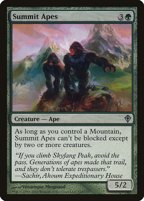 Summit Apes [Worldwake] | Gear Gaming Bentonville