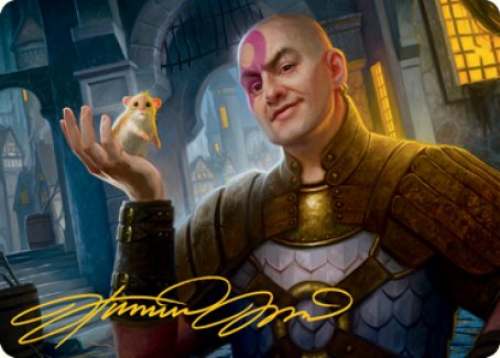 Minsc, Beloved Ranger Art Card (Gold-Stamped Signature) [Dungeons & Dragons: Adventures in the Forgotten Realms Art Series] | Gear Gaming Bentonville