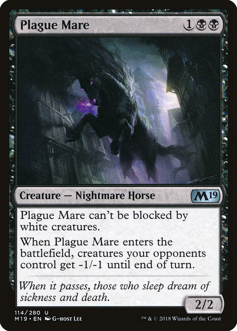 Plague Mare [Core Set 2019] | Gear Gaming Bentonville