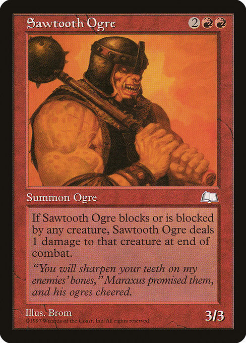 Sawtooth Ogre [Weatherlight] | Gear Gaming Bentonville