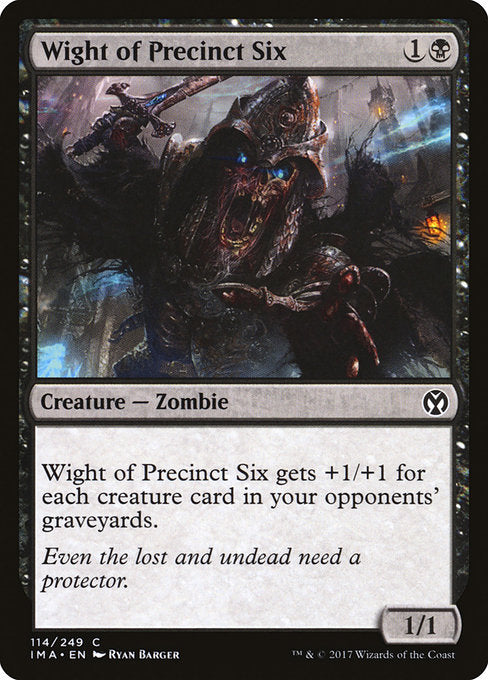 Wight of Precinct Six [Iconic Masters] | Gear Gaming Bentonville