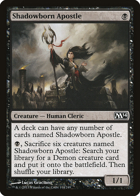 Shadowborn Apostle [Magic 2014 (M14)] | Gear Gaming Bentonville