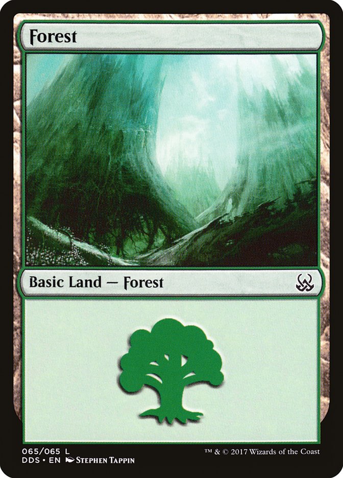 Forest (65) [Duel Decks: Mind vs. Might] | Gear Gaming Bentonville