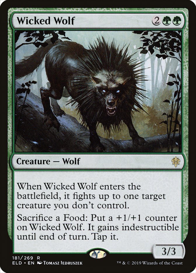 Wicked Wolf [Throne of Eldraine] | Gear Gaming Bentonville