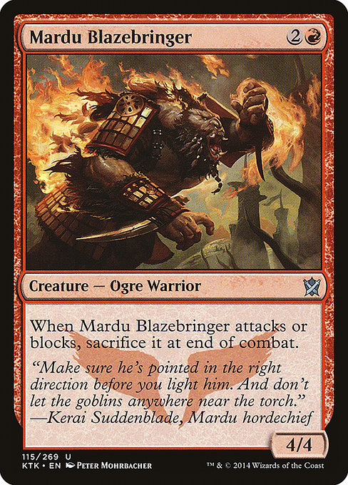 Mardu Blazebringer [Khans of Tarkir] | Gear Gaming Bentonville