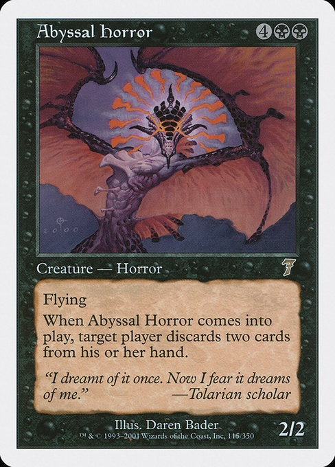 Abyssal Horror [7th Edition] | Gear Gaming Bentonville