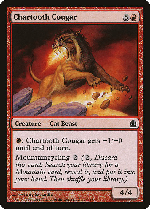 Chartooth Cougar [Commander] | Gear Gaming Bentonville