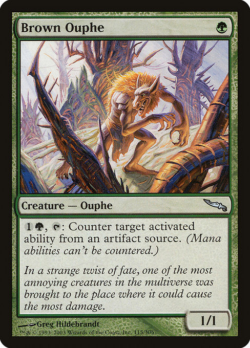 Brown Ouphe [Mirrodin] | Gear Gaming Bentonville