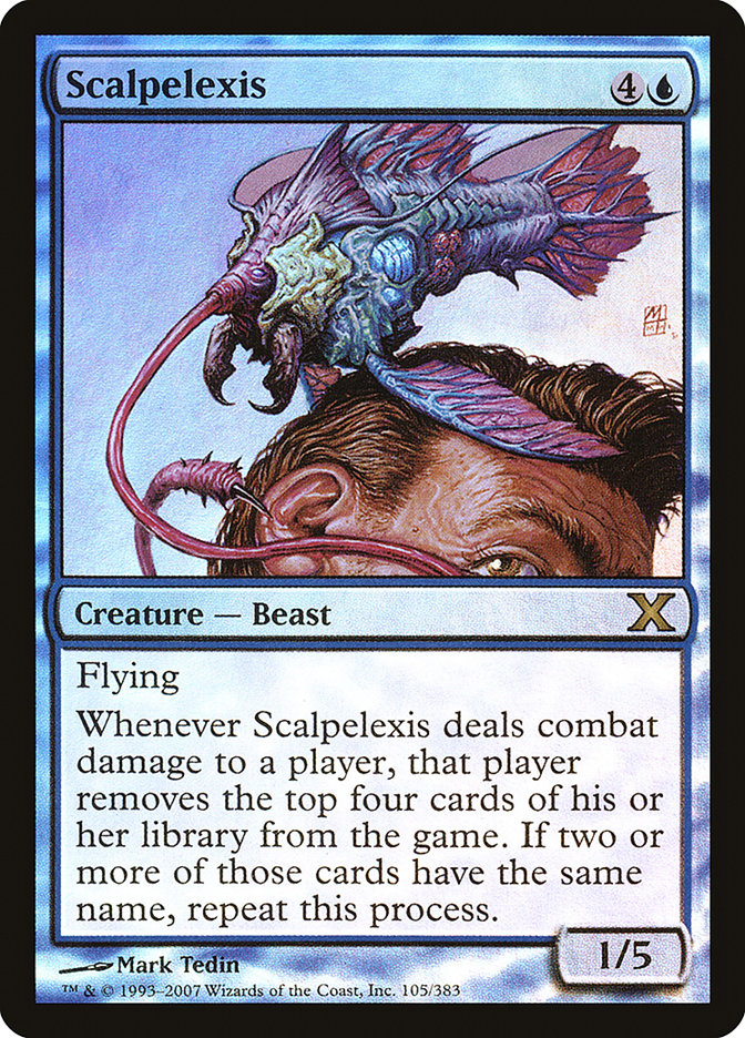 Scalpelexis (Premium Foil) [Tenth Edition] | Gear Gaming Bentonville