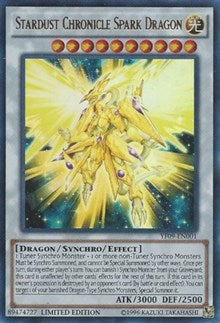 Stardust Chronicle Spark Dragon [Yu-Gi-Oh! 5D's Manga Promotional Cards] [YF09-EN001] | Gear Gaming Bentonville