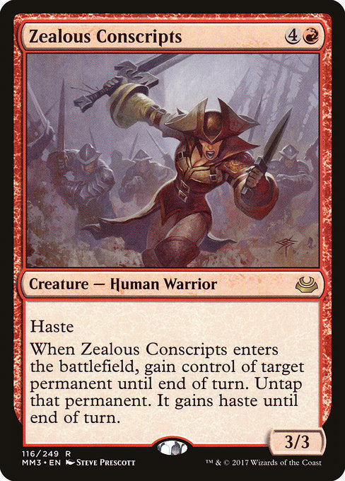 Zealous Conscripts [Modern Masters 2017] | Gear Gaming Bentonville