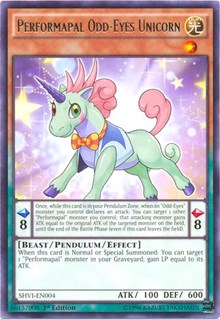 Performapal Odd-Eyes Unicorn [Shining Victories] [SHVI-EN004] | Gear Gaming Bentonville