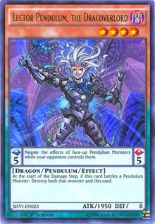 Lector Pendulum, the Dracoverlord [Shining Victories] [SHVI-EN023] | Gear Gaming Bentonville