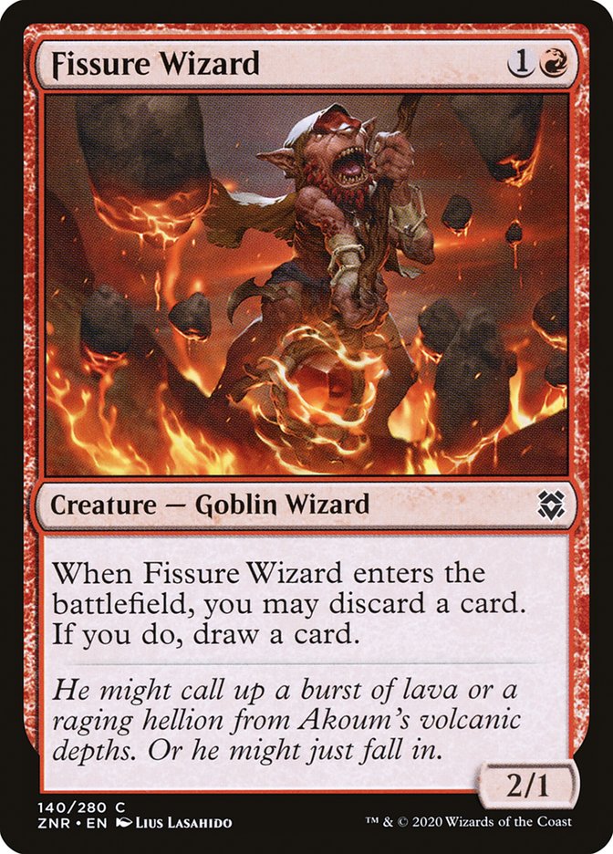 Fissure Wizard [Zendikar Rising] | Gear Gaming Bentonville