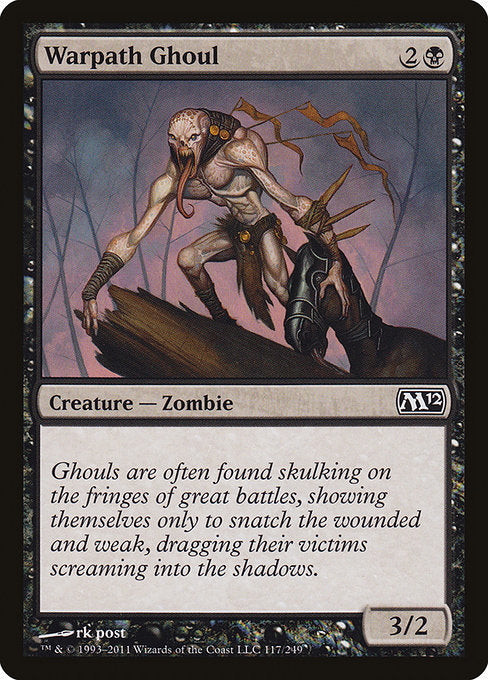 Warpath Ghoul [Magic 2012 (M12)] | Gear Gaming Bentonville