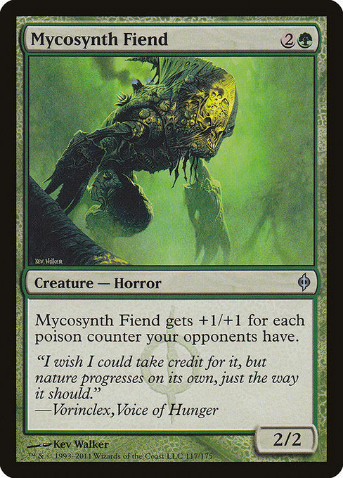 Mycosynth Fiend [New Phyrexia] | Gear Gaming Bentonville