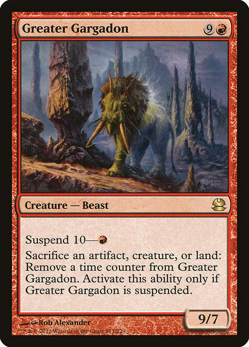 Greater Gargadon [Modern Masters] | Gear Gaming Bentonville