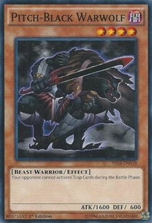 Pitch-Black Warwolf [Starter Deck: Yuya] [YS16-EN018] | Gear Gaming Bentonville