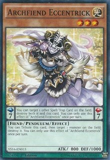 Archfiend Eccentrick [Starter Deck: Yuya] [YS16-EN015] | Gear Gaming Bentonville