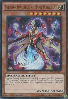 Performapal Sleight Hand Magician [Starter Deck: Yuya] [YS16-EN001] | Gear Gaming Bentonville