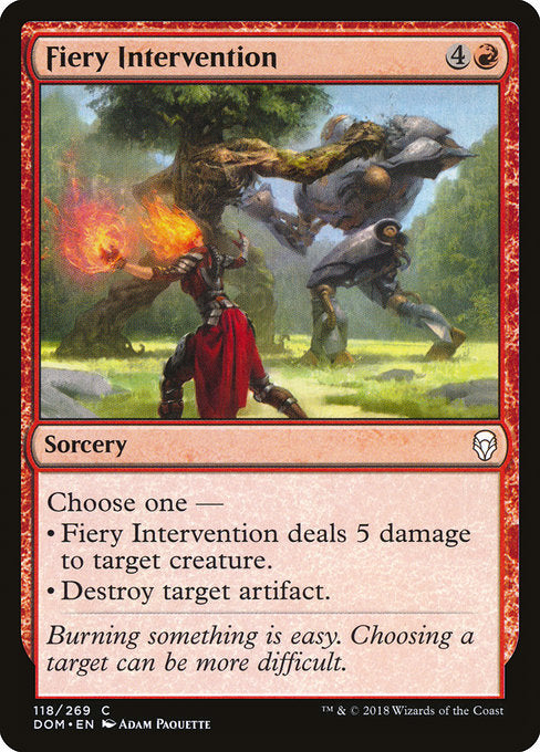 Fiery Intervention [Dominaria] | Gear Gaming Bentonville