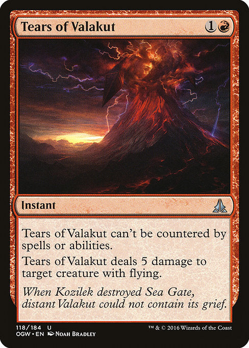 Tears of Valakut [Oath of the Gatewatch] | Gear Gaming Bentonville