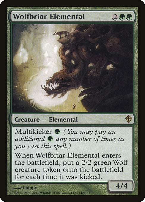 Wolfbriar Elemental [Worldwake] | Gear Gaming Bentonville