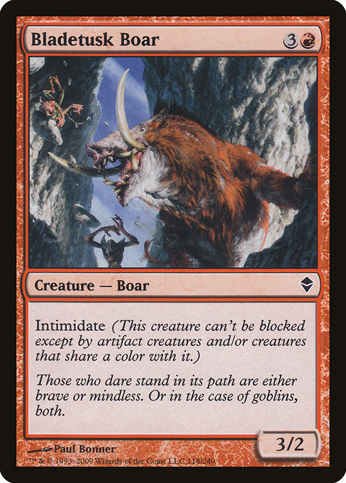 Bladetusk Boar [Zendikar] | Gear Gaming Bentonville