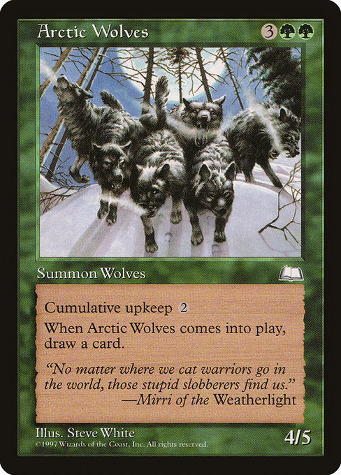 Arctic Wolves [Weatherlight] | Gear Gaming Bentonville