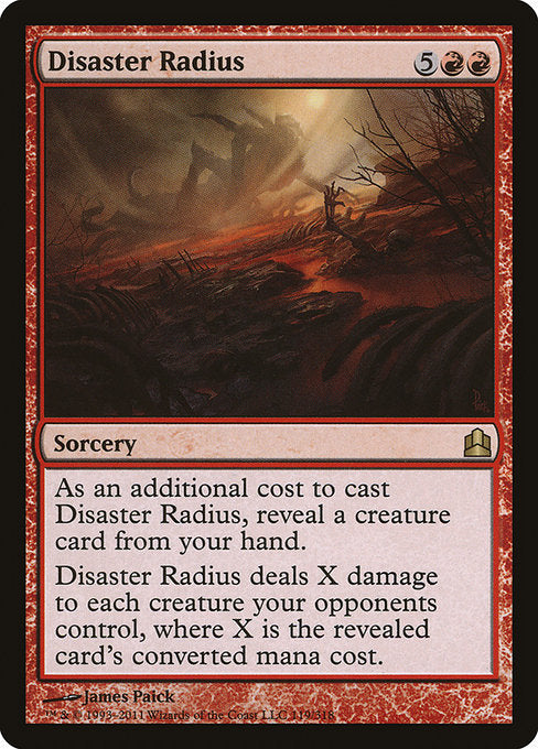 Disaster Radius [Commander] | Gear Gaming Bentonville