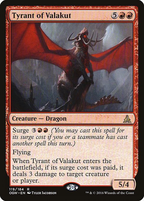 Tyrant of Valakut [Oath of the Gatewatch] | Gear Gaming Bentonville