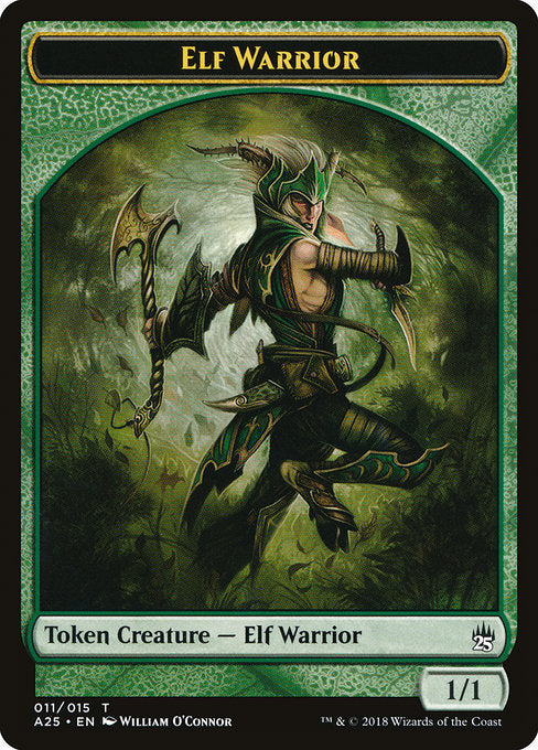 Elf Warrior Token (011) [Masters 25] | Gear Gaming Bentonville