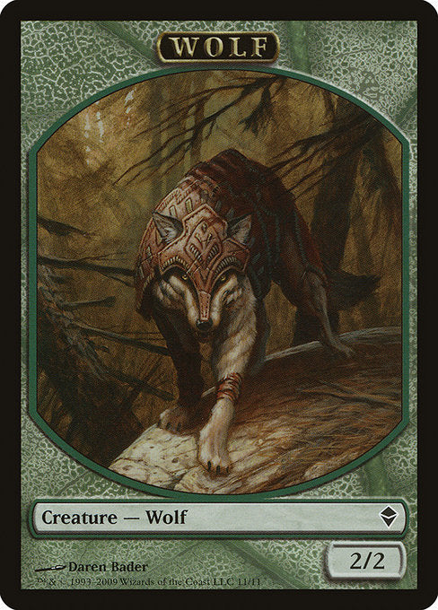 Wolf Token [Zendikar] | Gear Gaming Bentonville