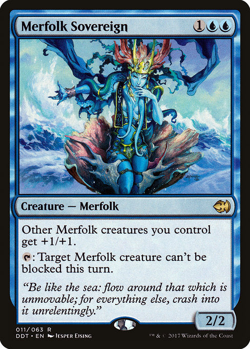 Merfolk Sovereign [Duel Decks: Merfolk vs. Goblins] | Gear Gaming Bentonville