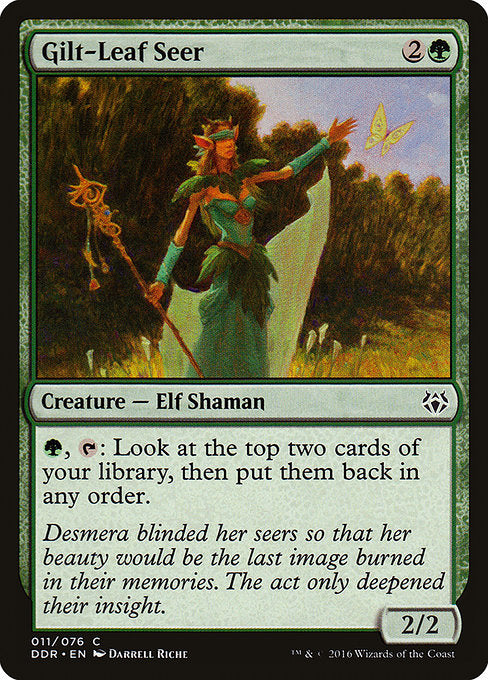 Gilt-Leaf Seer [Duel Decks: Nissa vs. Ob Nixilis] | Gear Gaming Bentonville