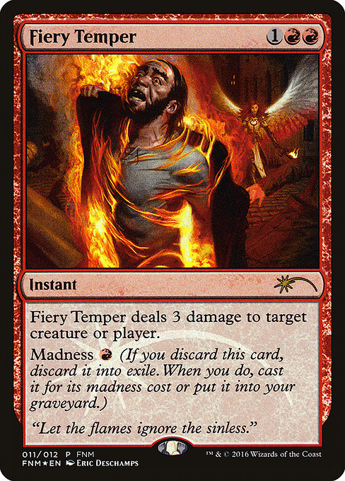 Fiery Temper [FNM Promos] | Gear Gaming Bentonville