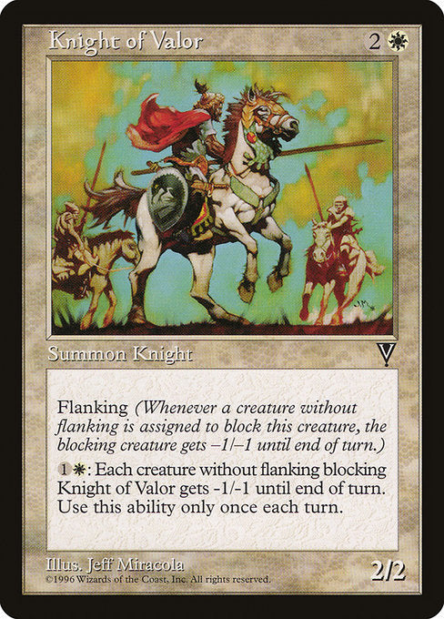 Knight of Valor [Visions] | Gear Gaming Bentonville