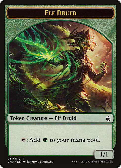 Elf Druid Token (011) [Commander Anthology] | Gear Gaming Bentonville