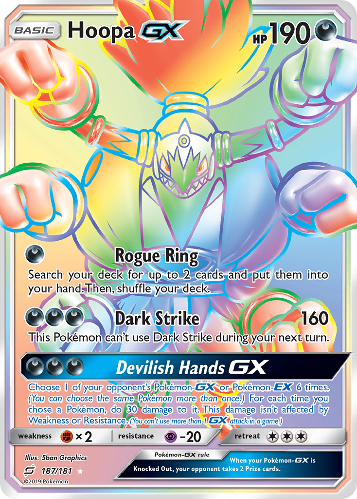 Hoopa GX (187/181) [Sun & Moon: Team Up] | Gear Gaming Bentonville