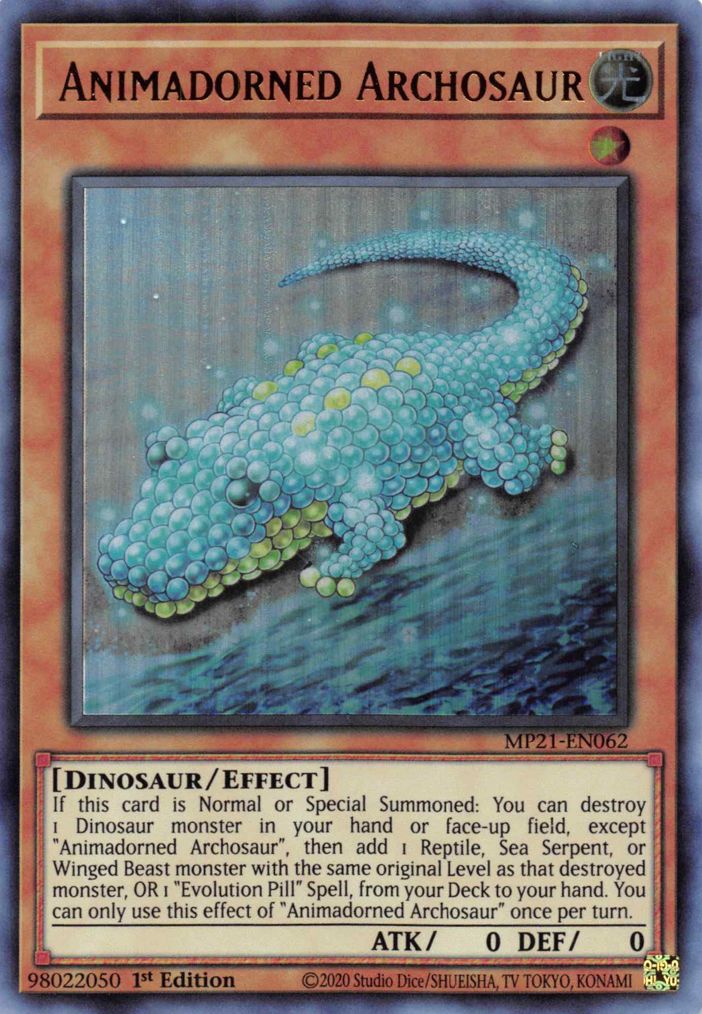 Animadorned Archosaur [MP21-EN062] Ultra Rare | Gear Gaming Bentonville