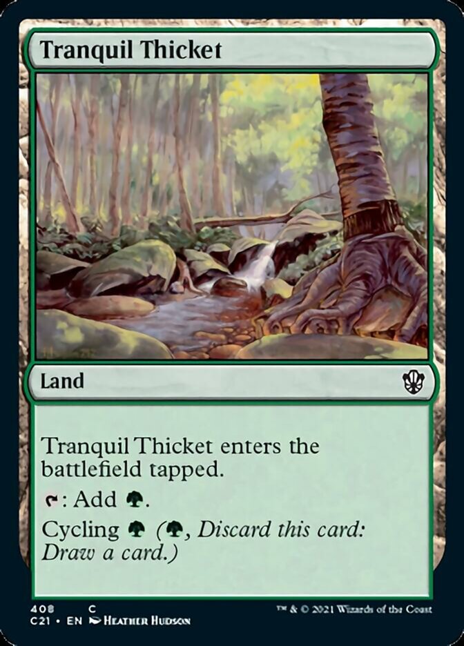 Tranquil Thicket [Commander 2021] | Gear Gaming Bentonville