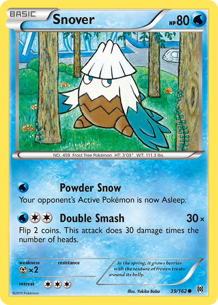 Snover (39/162) [XY: BREAKthrough] | Gear Gaming Bentonville