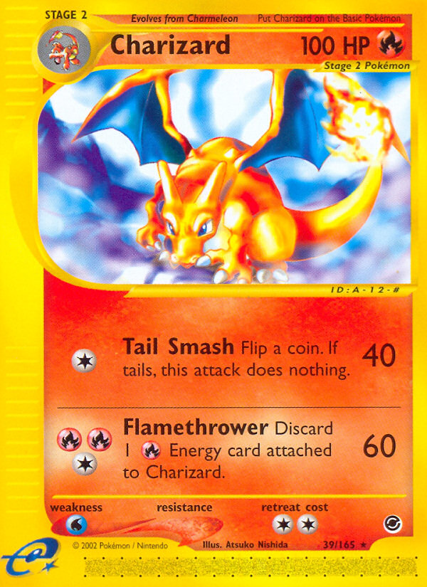 Charizard (39/165) [Expedition: Base Set] | Gear Gaming Bentonville