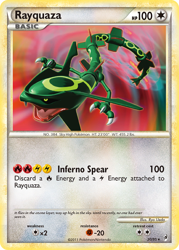 Rayquaza (20/95) [HeartGold & SoulSilver: Call of Legends] | Gear Gaming Bentonville